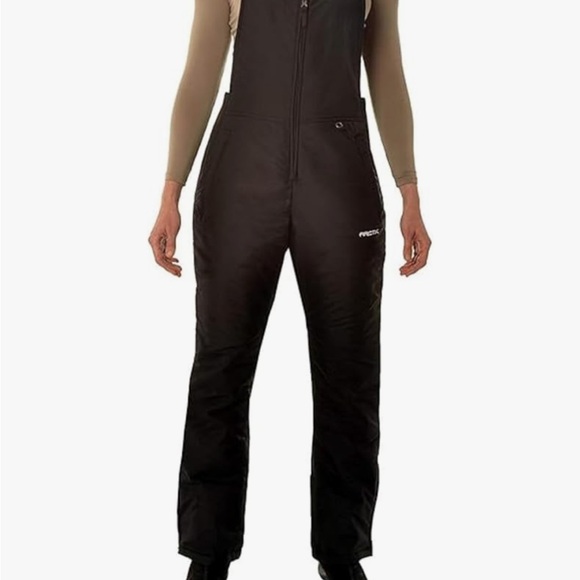 Arctix Black Women’s Insulated Ski Bib Never Worn NWT Sz 1X Water resistant - Picture 8 of 12